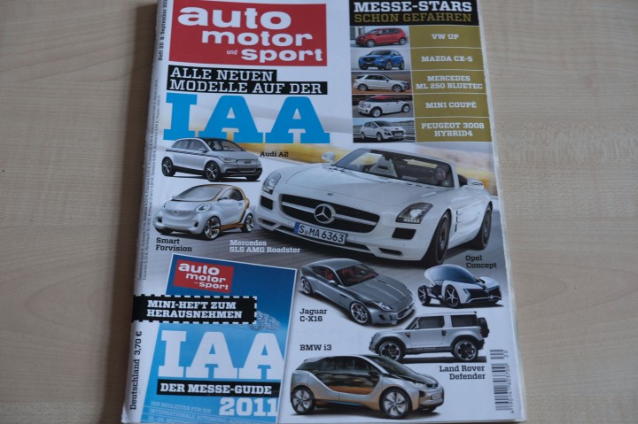 Deckblatt Auto Motor und Sport (20/2011)
